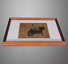 米易书画装裱配框服务案例